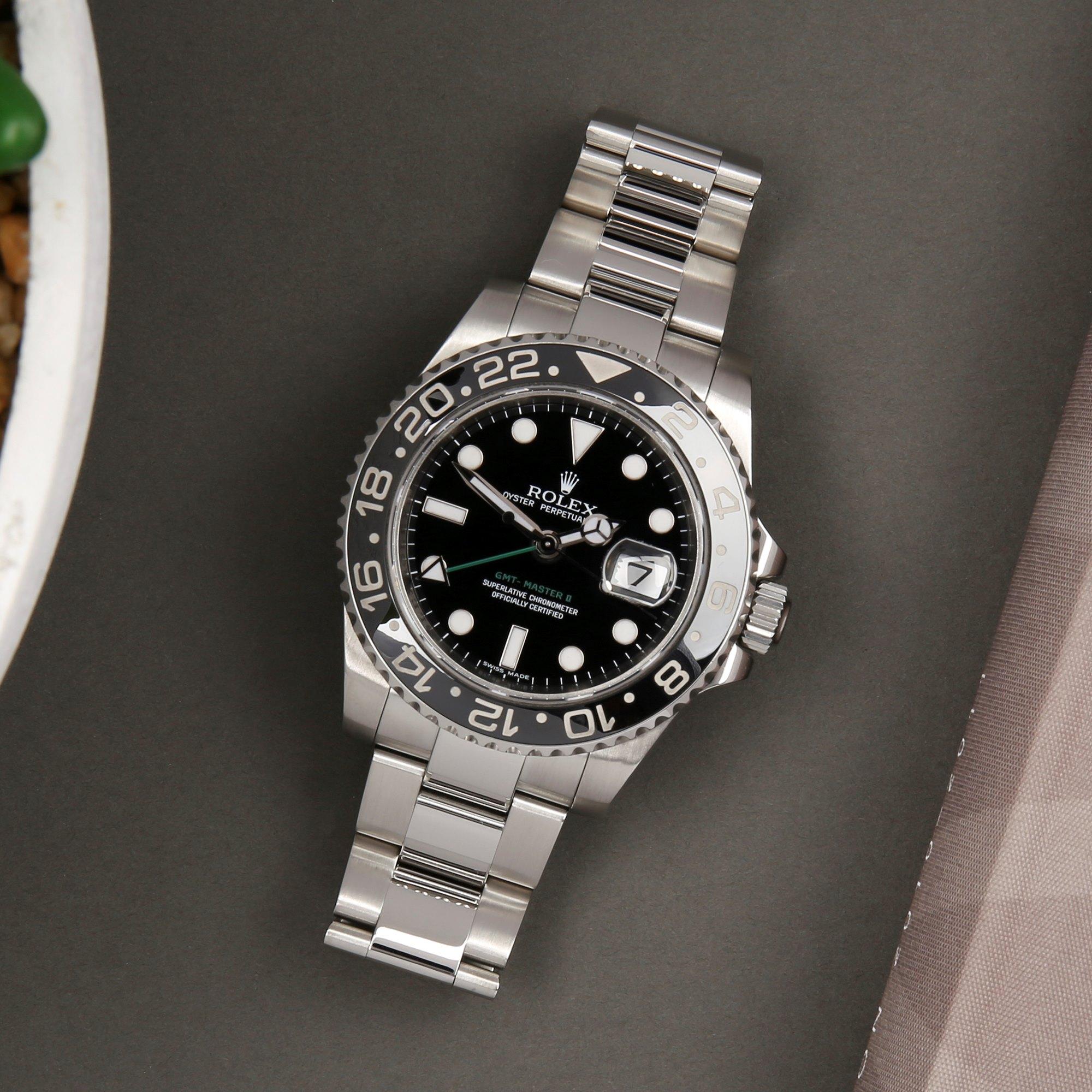 Rolex GMT-Master II 116710LN Men's Stainless Steel Watch 8