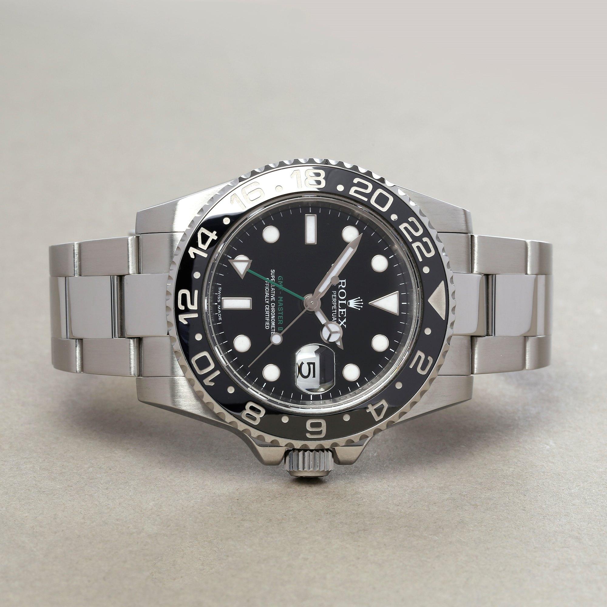 Rolex GMT-Master II 116710LN Men's Stainless Steel Watch In Excellent Condition In Bishops Stortford, Hertfordshire