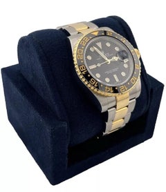 Rolex GMT-Master II 116713 Schwarze Keramik zweifarbige 18K Gelbgold Edelstahl 40mm