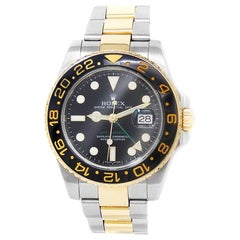 Rolex GMT Master II 116713, Black Dial, Certified and Warranty