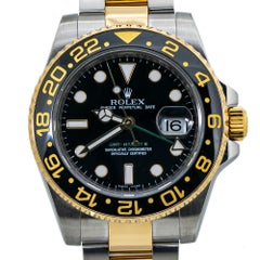 Rolex GMT Master II 116713LN Ceramic 18K Gold Stainless Steel with Papers