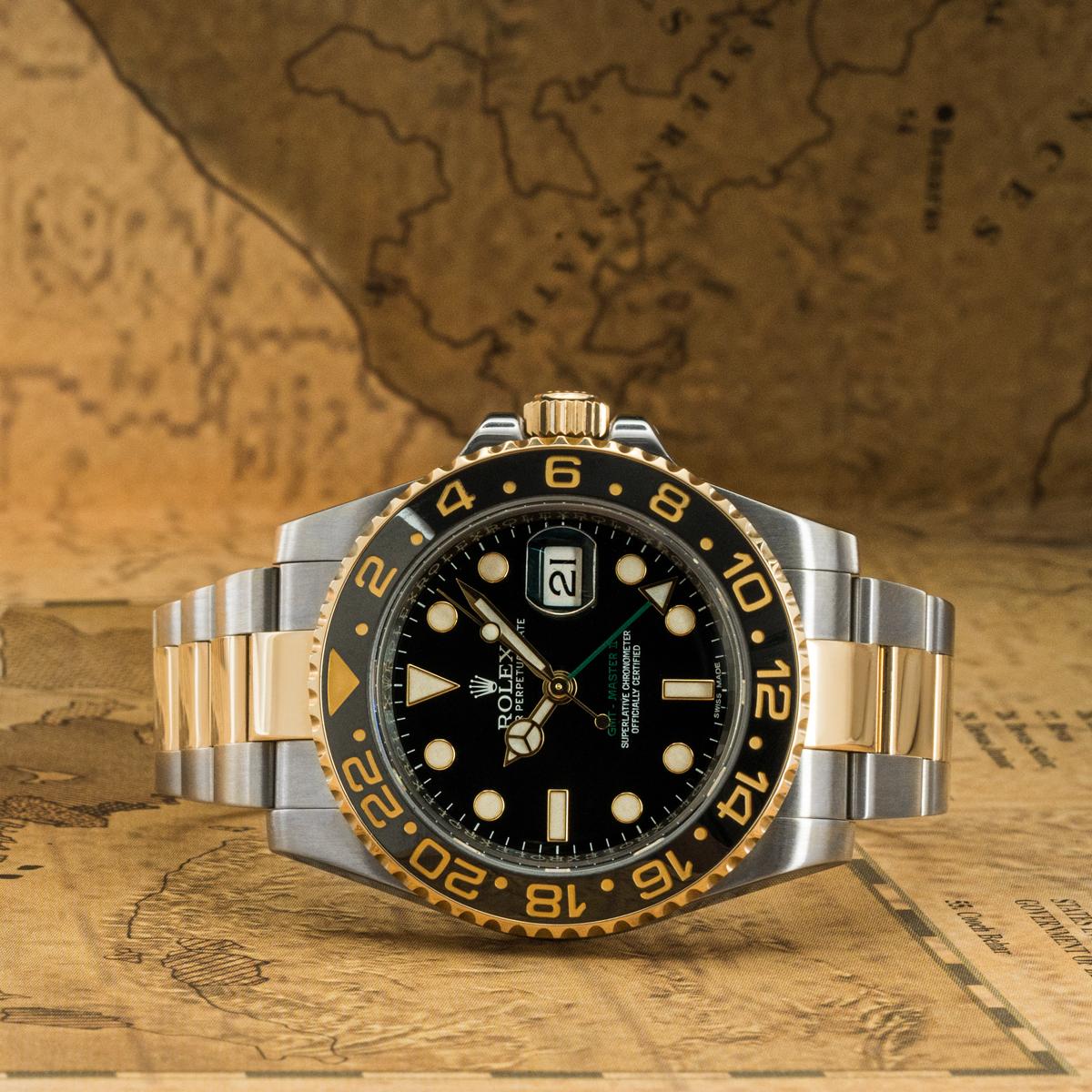 Men's Rolex GMT-Master II 116713LN For Sale