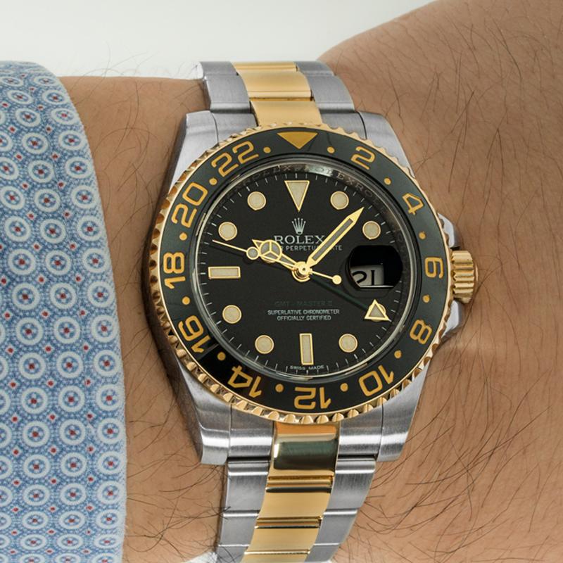 Rolex GMT-Master II 116713LN For Sale 2