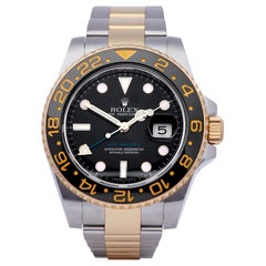 Rolex GMT-Master II 116713LN Men Stainless Steel and Yellow Gold Watch