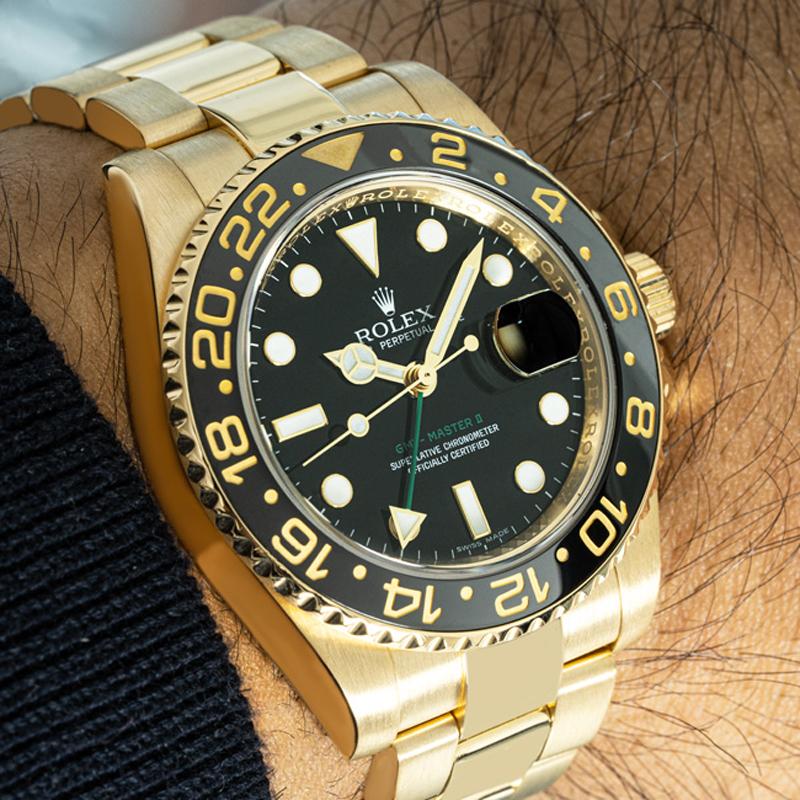 Rolex GMT-Master II 116718LN For Sale 4