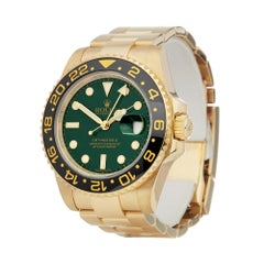 Rolex GMT-Master II 116718LN Men's Yellow Gold Watch
