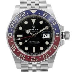 Rolex GMT-Master II 126710 BKSJ Pepsi Bezel Steel Automatic Men's Watch