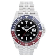 Rolex GMT, Master II 126710 BLRO Stainless Steel Men's Watch "Pepsi"