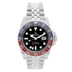 Rolex GMT, Master II 126710 BLRO Stainless Steel Men's Watch "Pepsi"