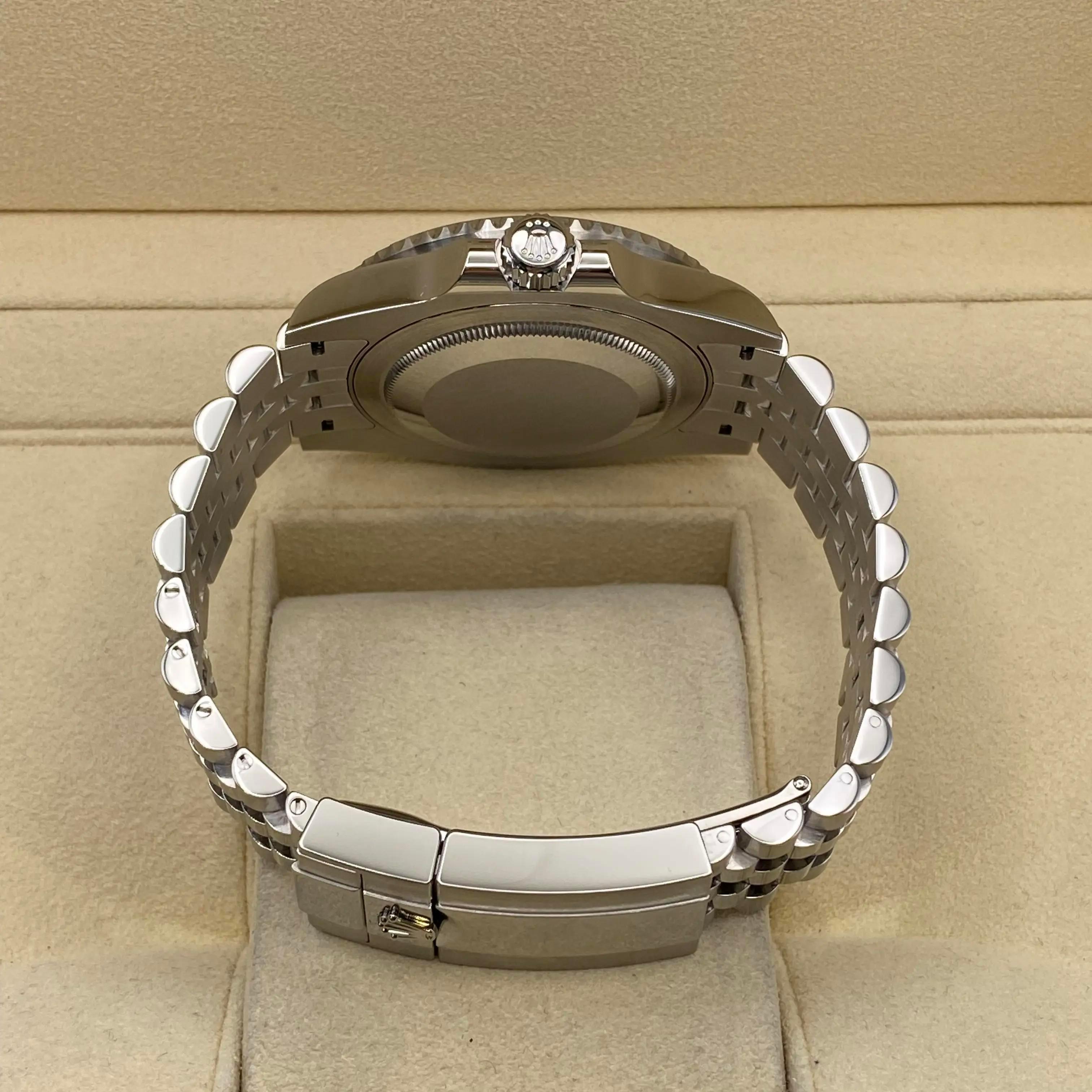 Rolex GMT-Master II 126710BLNR Batgirl Acero Esfera Negra Reloj Caballero B&P en venta 2