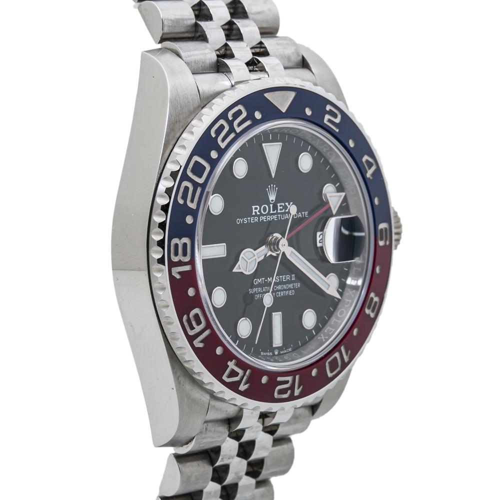 Rolex GMT-Master II 126710BLRO Mark 1 Pepsi Keramik Herrenuhr 2020 Kartenetui im Zustand „Neu“ im Angebot in Miami, FL