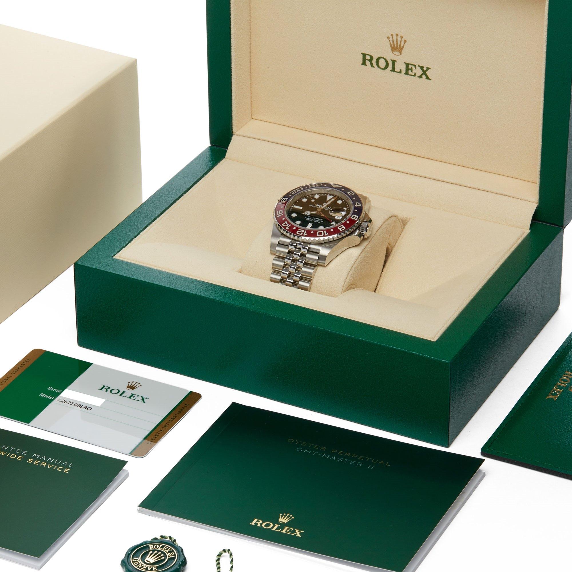 Rolex GMT-Master II 126710BLRO Men's Stainless Steel Watch 7