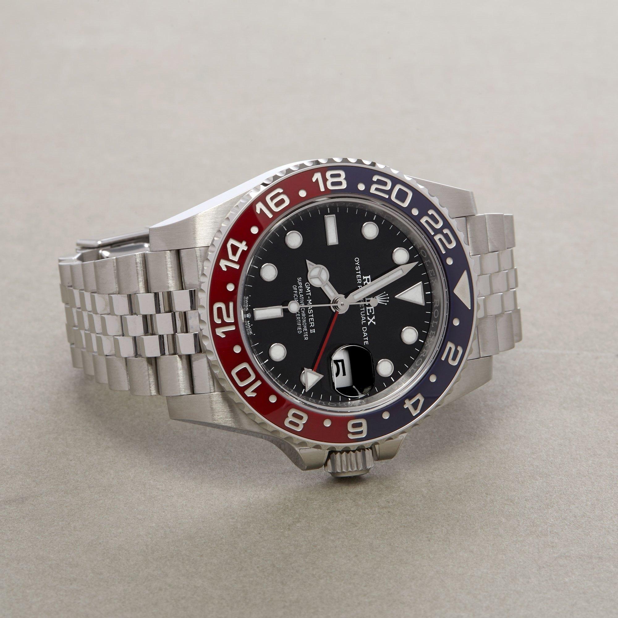 Rolex GMT-Master II 126710BLRO Men's Stainless Steel Watch 2