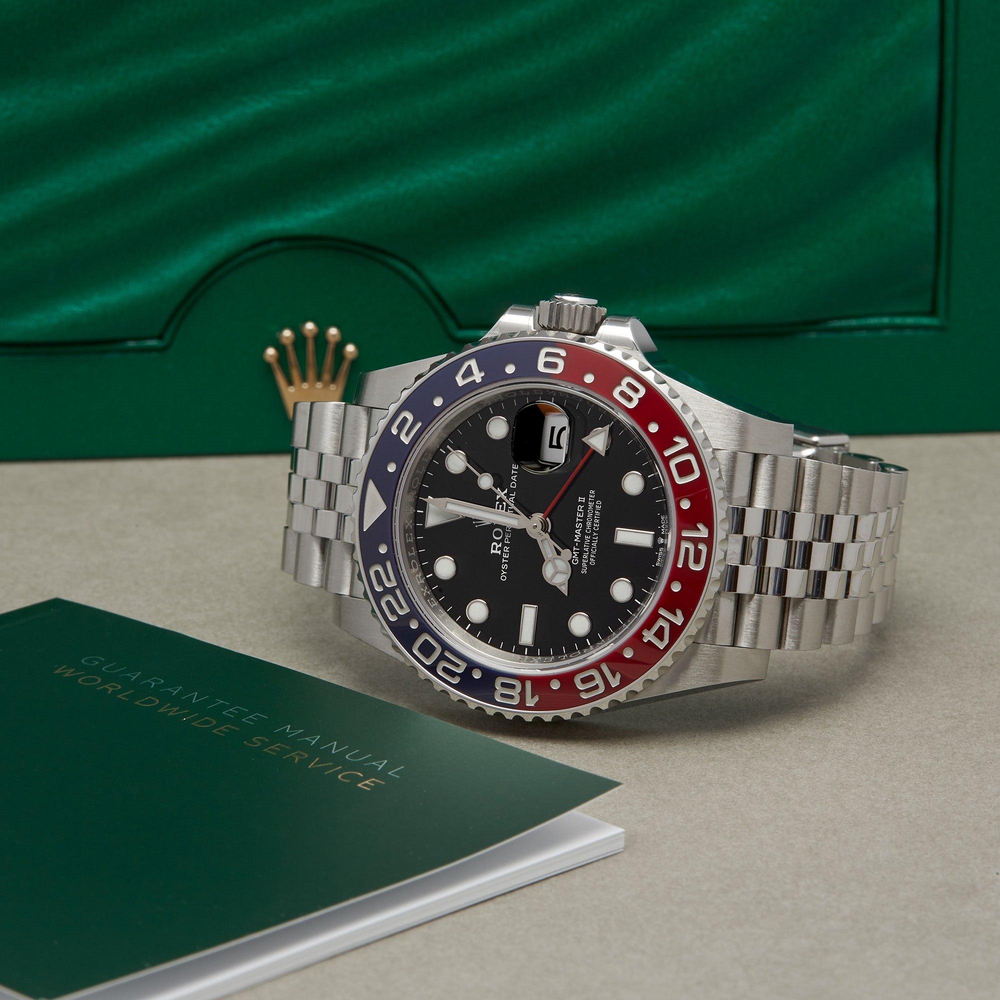 Rolex GMT-Master II 126710BLRO Men's Stainless Steel Watch 6