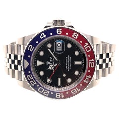Rolex GMT-Master II 126710BLRO Pepsi Stainless Steel Watch, Unworn Full Set