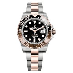 Rolex GMT-Master II 126711CHNR Stainless Steel and Rose Gold with Black Dial