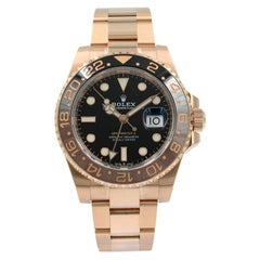 Rolex GMT-Master II 126715 Root Beer 18 Karat Rose Gold Automatik Herrenuhr