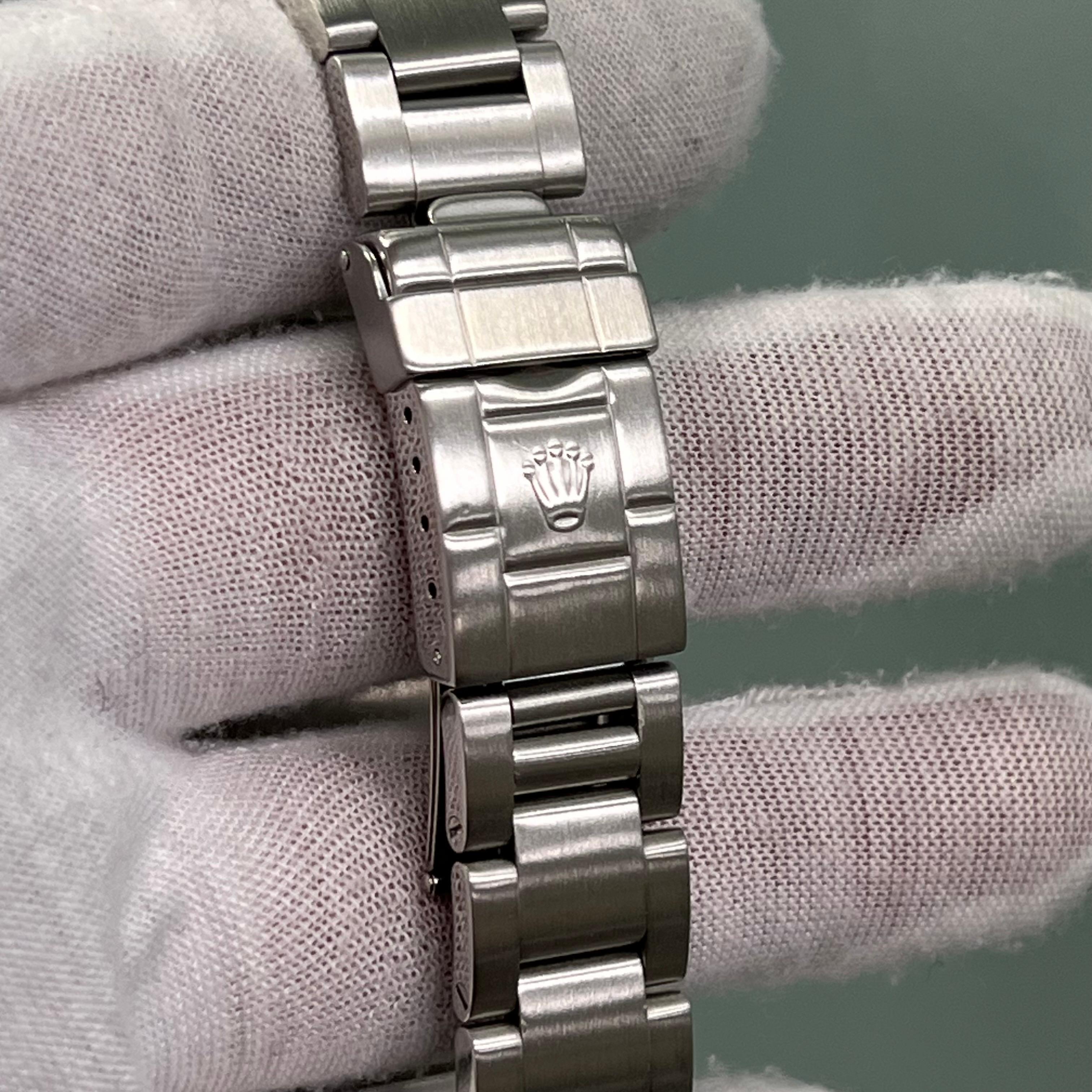 Rolex GMT Master II 16710 40mm Pepsi Rot Blaue Lünette Edelstahl Box Papier 3