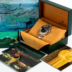 Rolex GMT Master II 16710, 40mm Edelstahlgehäuse, nur Schweizer Zifferblatt, patiniert