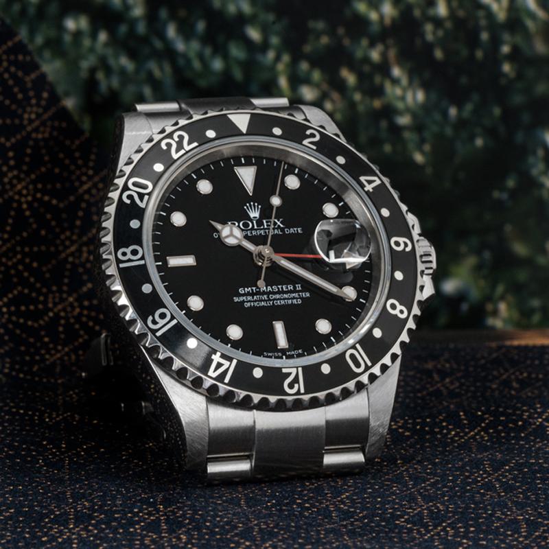 Rolex GMT-Master II 16710 Black Dial For Sale 1