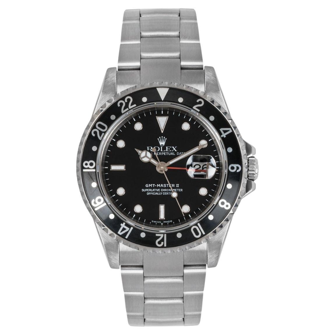 Rolex GMT-Master II 16710 Black Dial For Sale