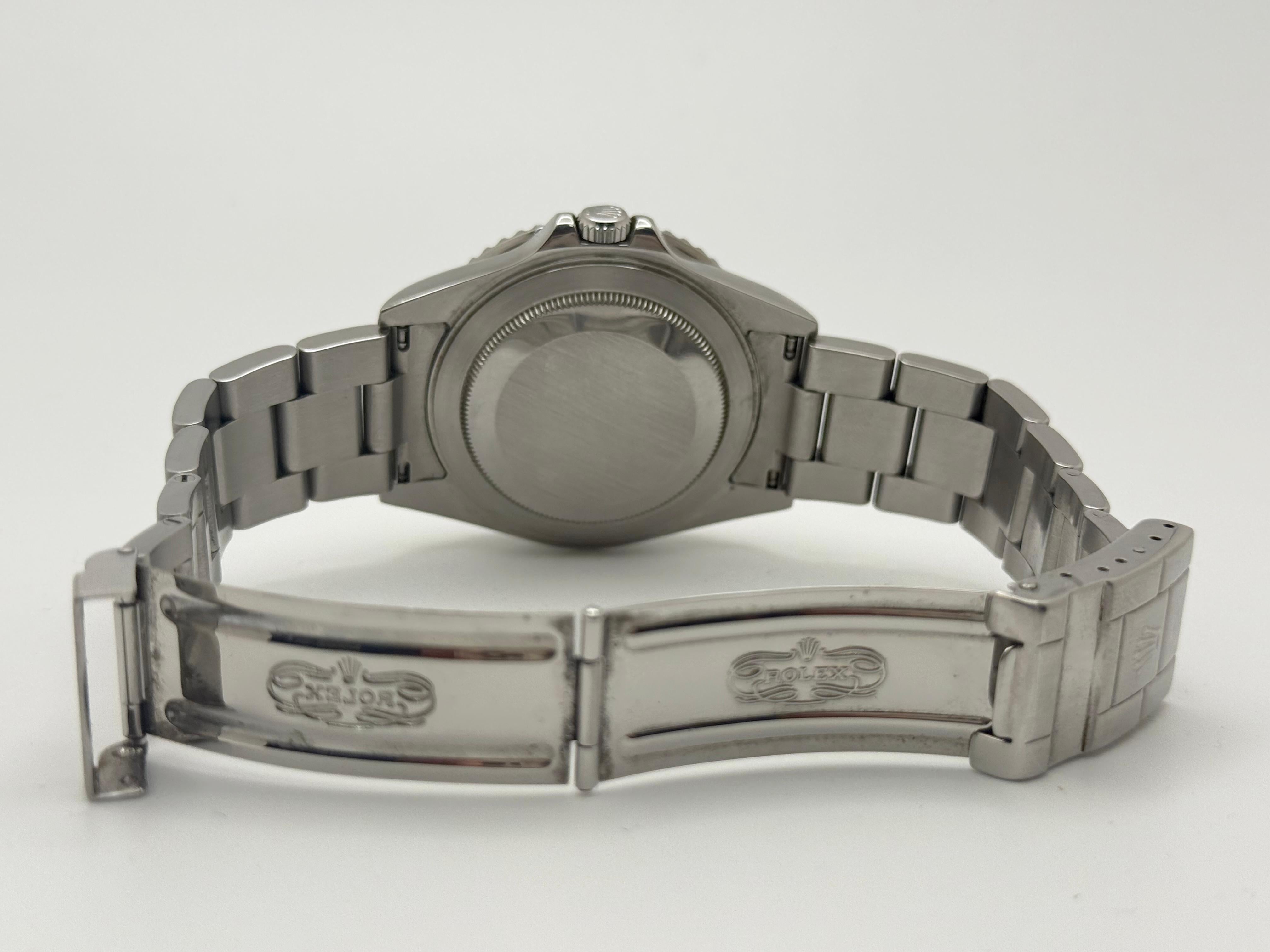 Rolex GMT-Master II 16710 Black Stainless Steel Box Paper 40mm 2006 For Sale 5