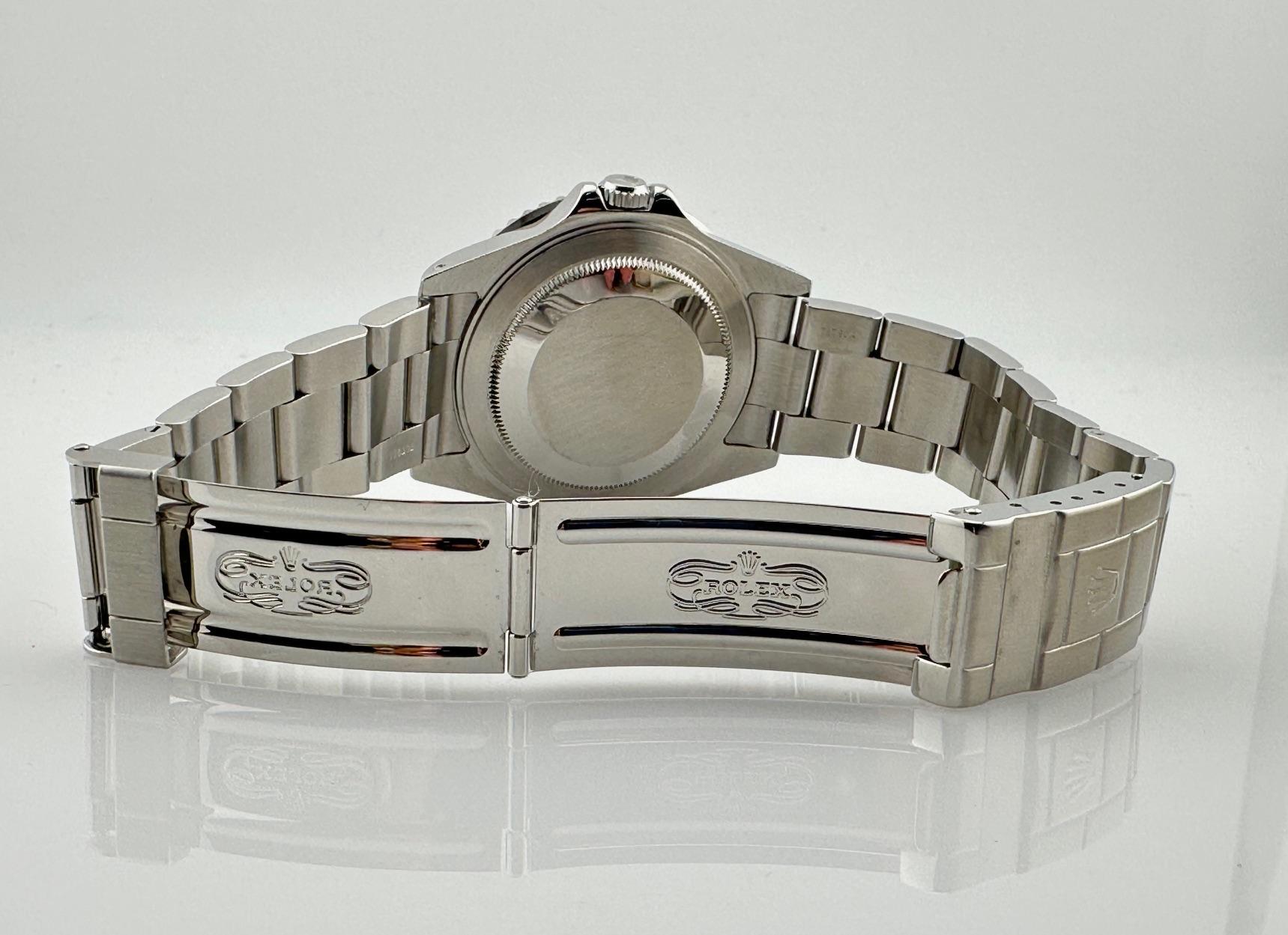 Rolex GMT Master II 16710 Rosso Coca Cola e Nero Scatola d'Acciaio Documenti 2025 Carta di Servizio in vendita 4