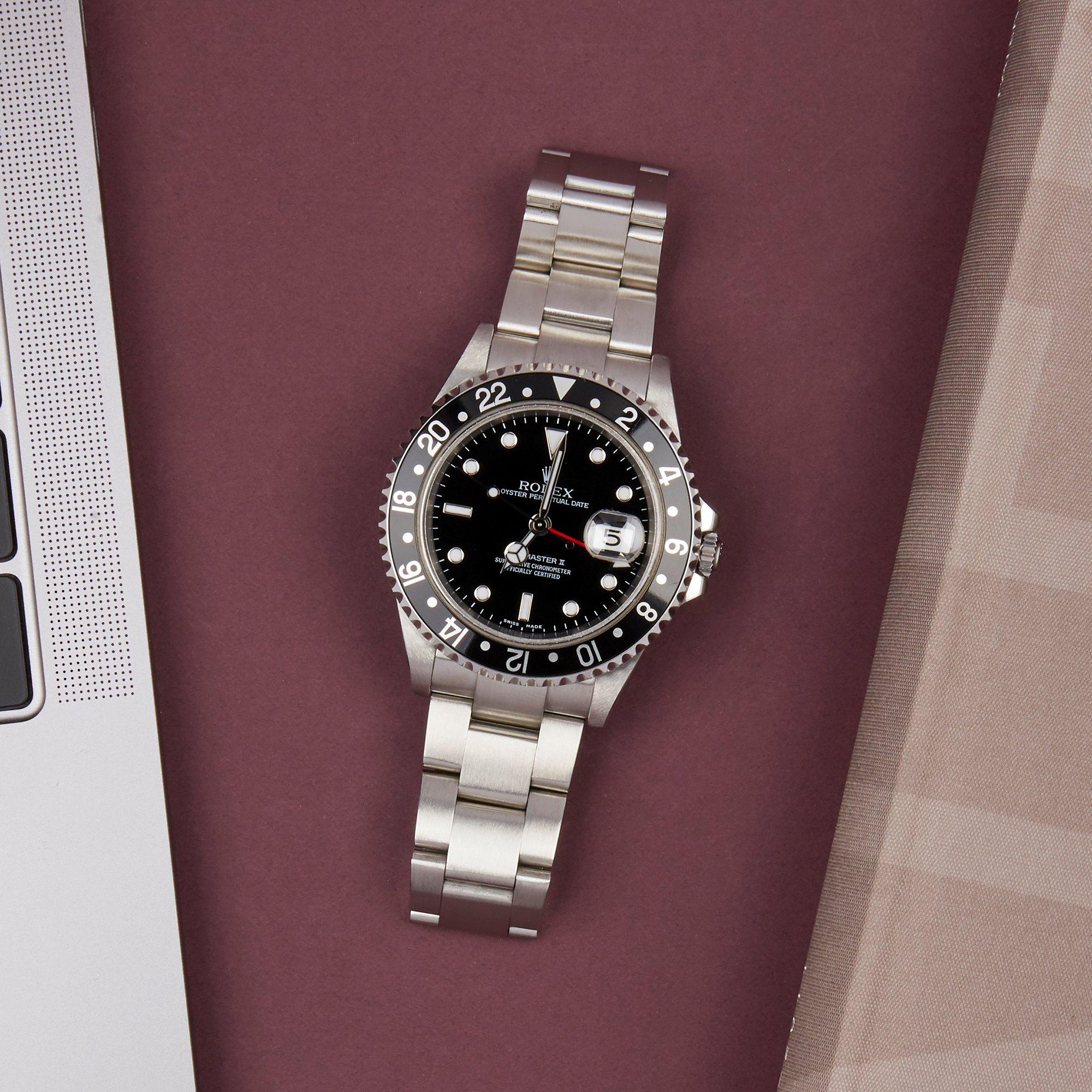 Rolex GMT-Master II 16710 Men's Stainless Steel Watch 8