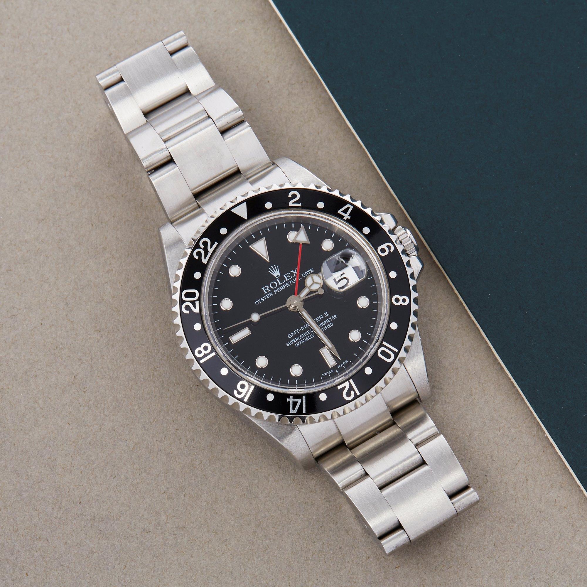 Xupes Reference: W007598
Manufacturer: Rolex
Model: GMT-Master II
Model Variant: 0
Model Number: 16710
Age: 38354
Gender: Men
Complete With: Rolex Box, Manuals, Guarantee, Calendar Card, Card Holder & Swing Tag
Dial: Black Other
Glass: Sapphire