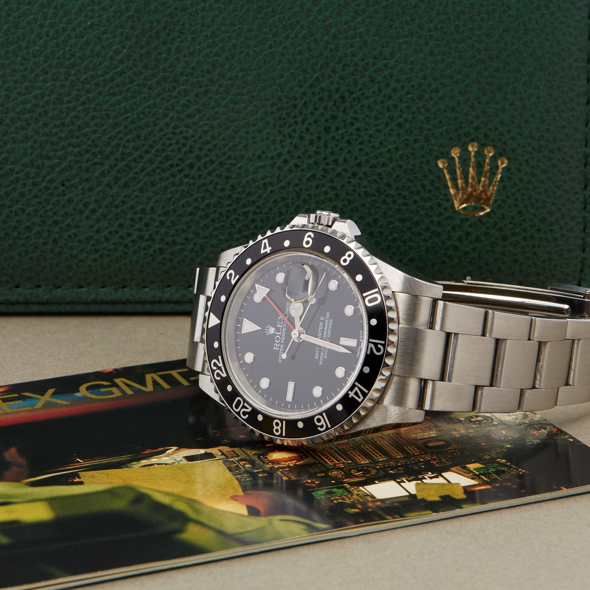 Rolex GMT-Master II 16710 Men's Stainless Steel Watch 6