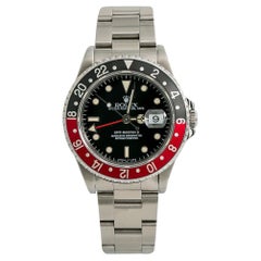 Rolex GMT-Master II 16710 Men's Automatic Watch Coke Bezel Stainless Steel