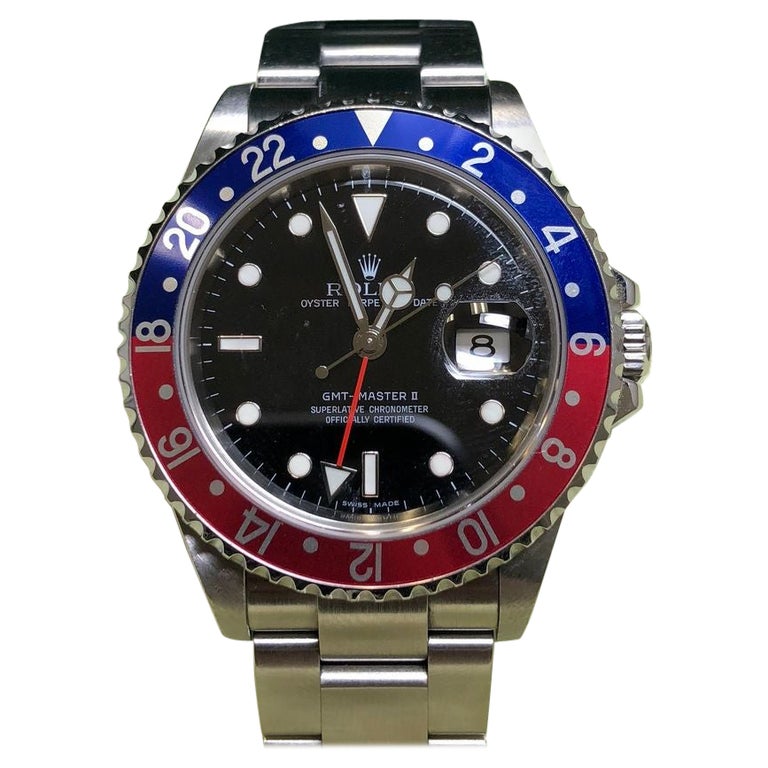 Rolex GMT-Master II 16710 "Pepsi", Full Links For Sale at 1stDibs | 16710  rolex, montres rolex 1912, how many links rolex gmt master ii