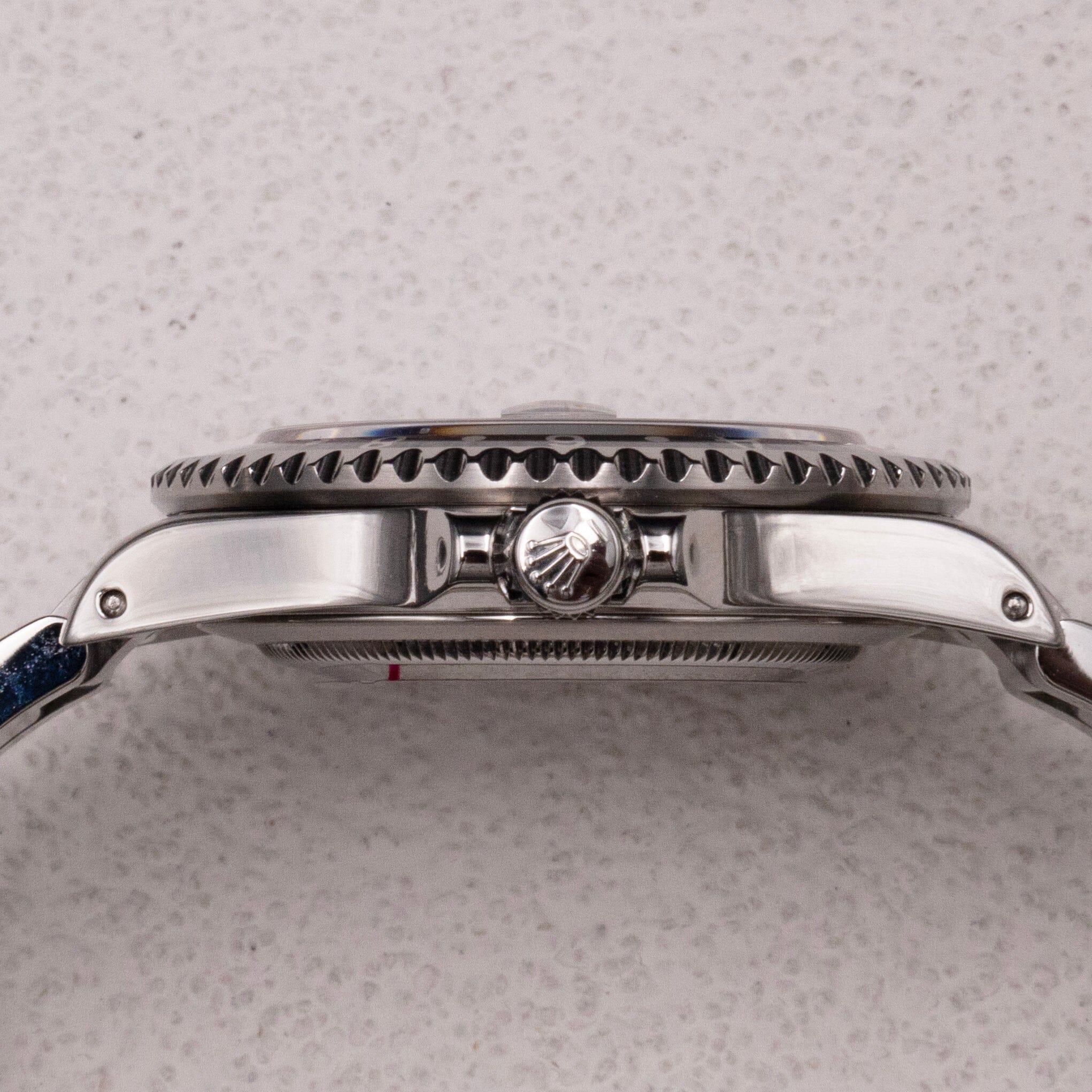 Rolex GMT Master II 16710 Edelstahl Herrenuhr Box Papiere im Angebot 2