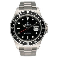 Rolex GMT Master II 16710 Stainless Steel Mens Watch