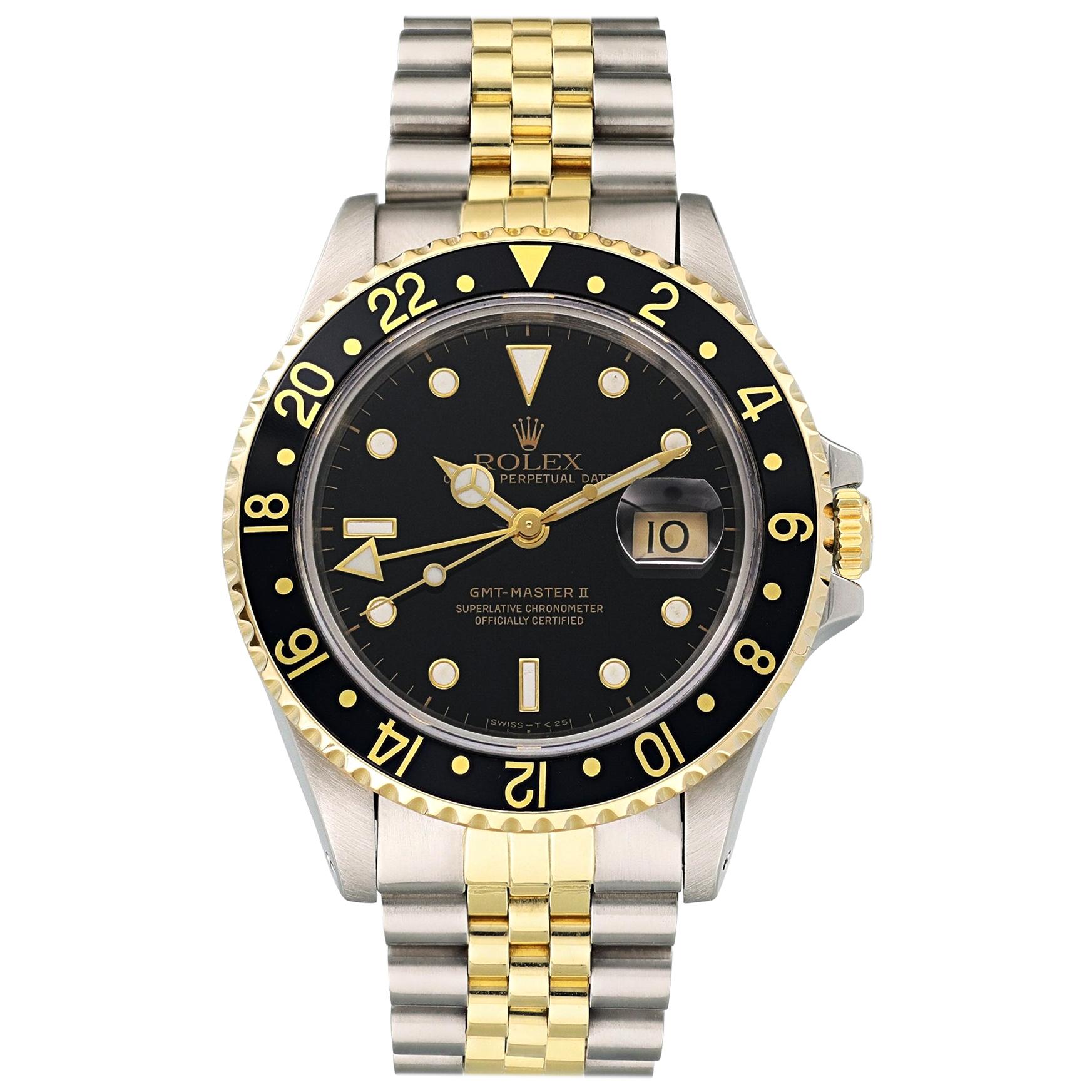 Rolex GMT Master II 16713 Men's Watch For Sale