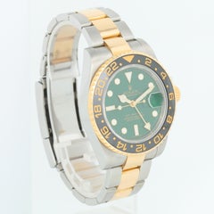 Rolex GMT-Master II 2-Tone Men's Watch 116713 with Green GMT hand