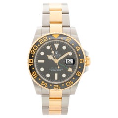 Rolex GMT-Master II 2-Tone Men
s Watch 116713 with Green GMT hand