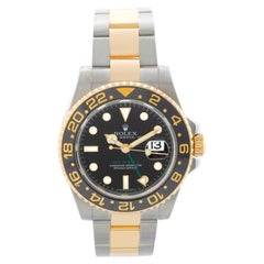 Rolex GMT-Master II 2-Tone Men's Watch 116713 with Green GMT hand