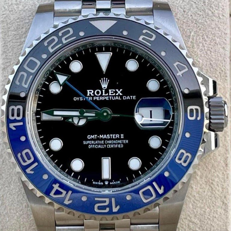 Rolex GMTMaster II Batman 126710BLNR Unworn Watch, 2022 For Sale at