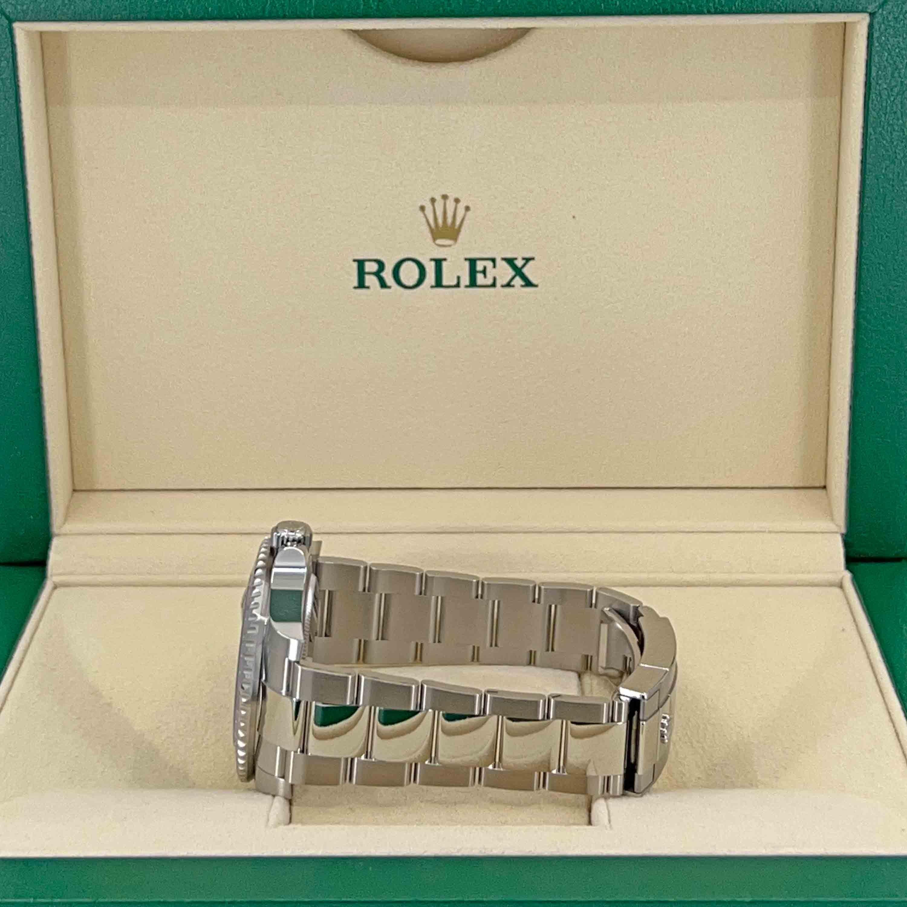 Rolex GMTMaster II Batman 126710BLNR 2022 Unworn Watch Complete For Sale at 1stDibs rolex