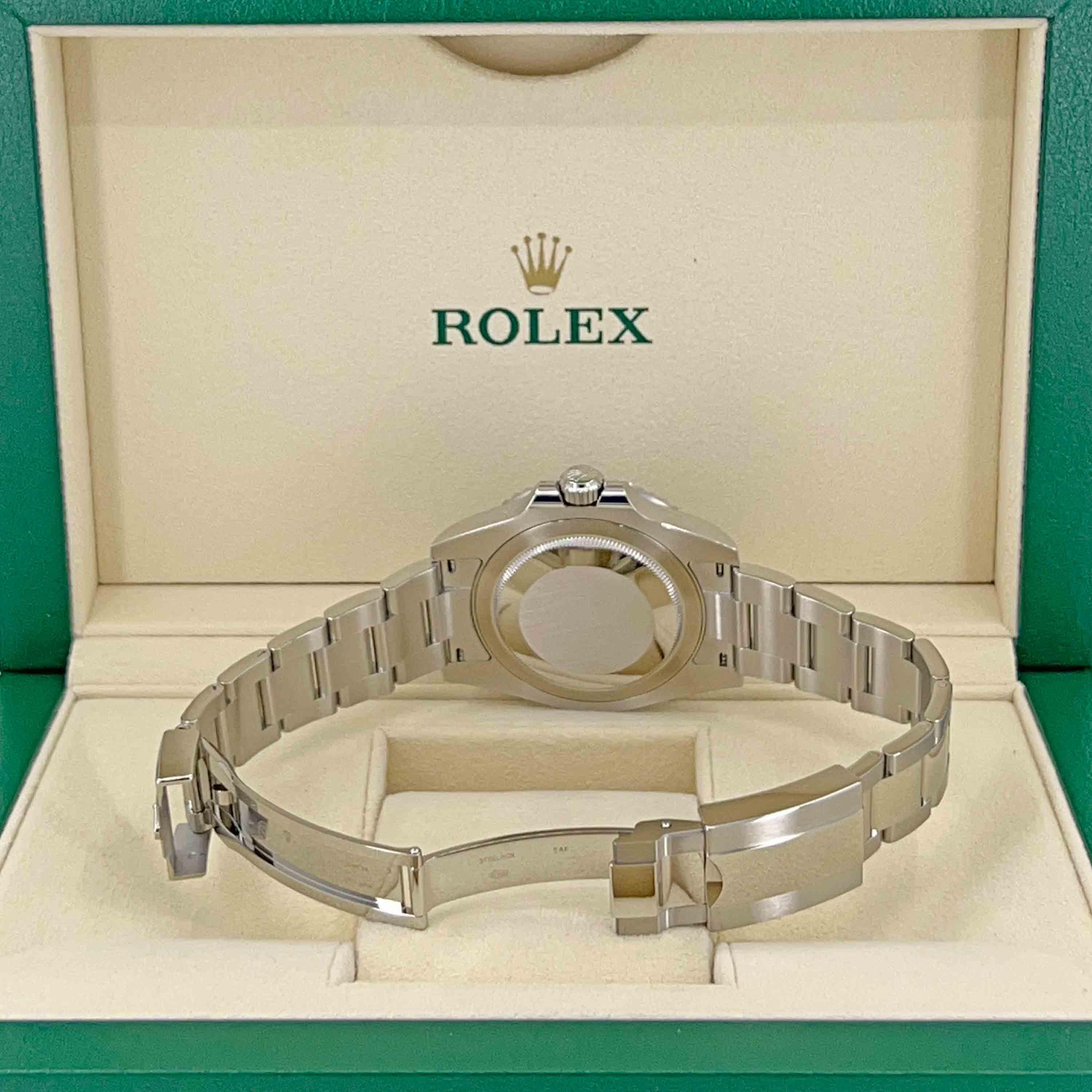 Rolex GMTMaster II Batman 126710BLNR 2022 Unworn Watch Complete For Sale at 1stDibs rolex