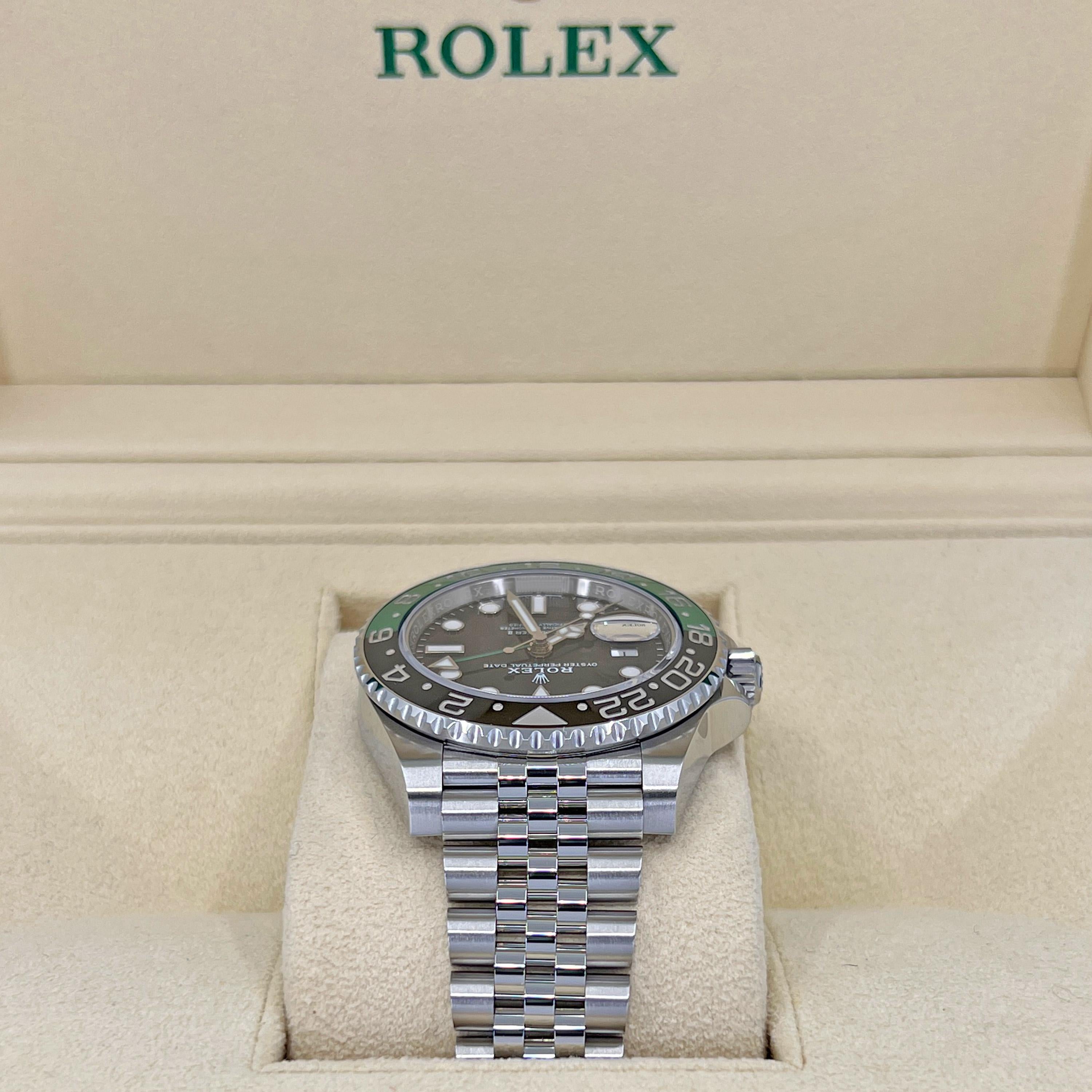 Rolex Montre GMT-Master II Sprite Jubilee 126720VTNR non portée, 2022 Neuf - En vente à New York, NY