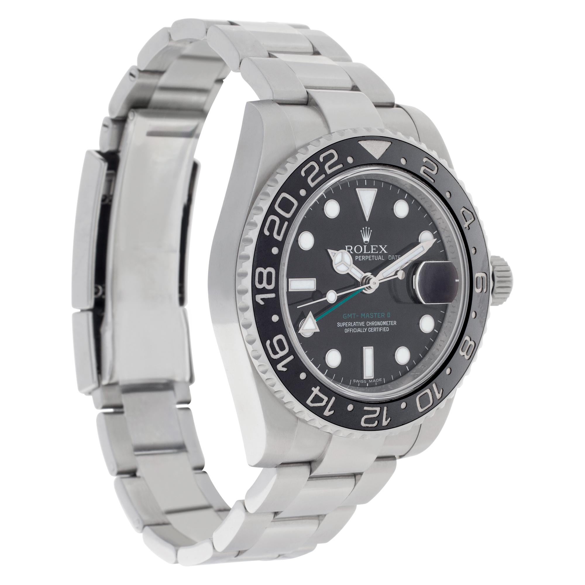 Rolex GMT-Master II 116710 im Zustand „Hervorragend“ im Angebot in Surfside, FL