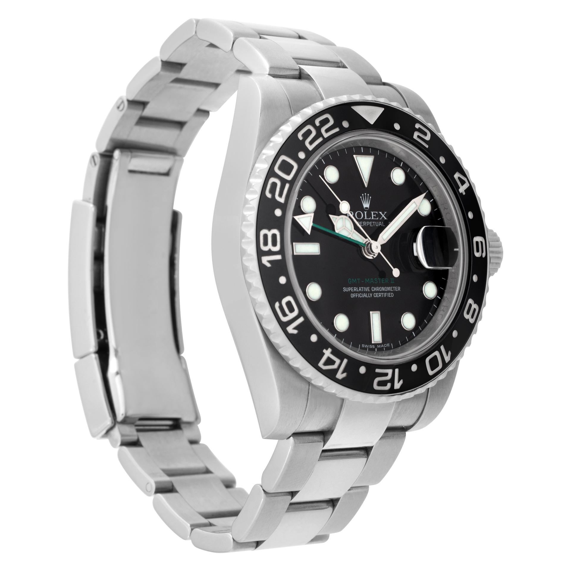 Rolex GMT-Master II 116710 im Zustand „Hervorragend“ im Angebot in Surfside, FL