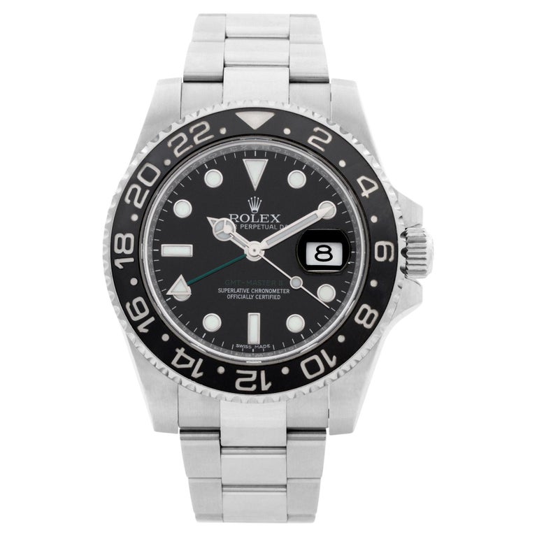 Rolex GMT-Master II 116710LN For Sale at 1stDibs | 116710ln for sale, gmt  master 2, rolex gmt master ii 116710ln