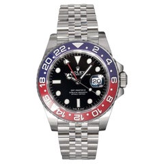 Rolex GMT Master II 40mm SS Blue & Red Bezel Black Dial Jubilee 2020 126710BLRO