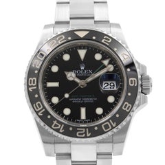 Rolex GMT-Master II Steel Ceramic Black Dial Automatic Mens Watch 116710LN