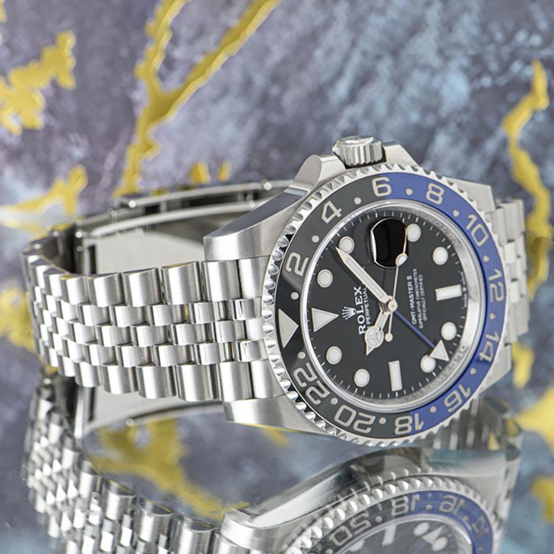 Rolex GMT-Master II Batgirl 126710BLNR en vente 2