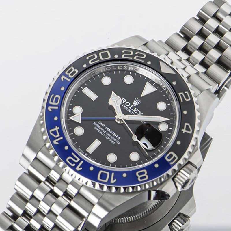 Rolex GMT-Master II Batgirl 126710BLNR en vente 4