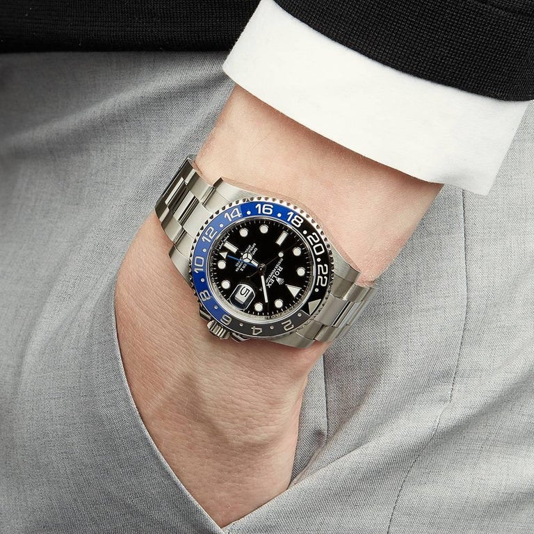 Rolex GMTMaster II Batman 116710BLNR at 1stDibs rolex batman on
